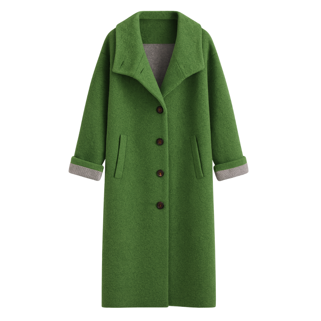 Sophia | Elegancki Płaszcz Wełniany