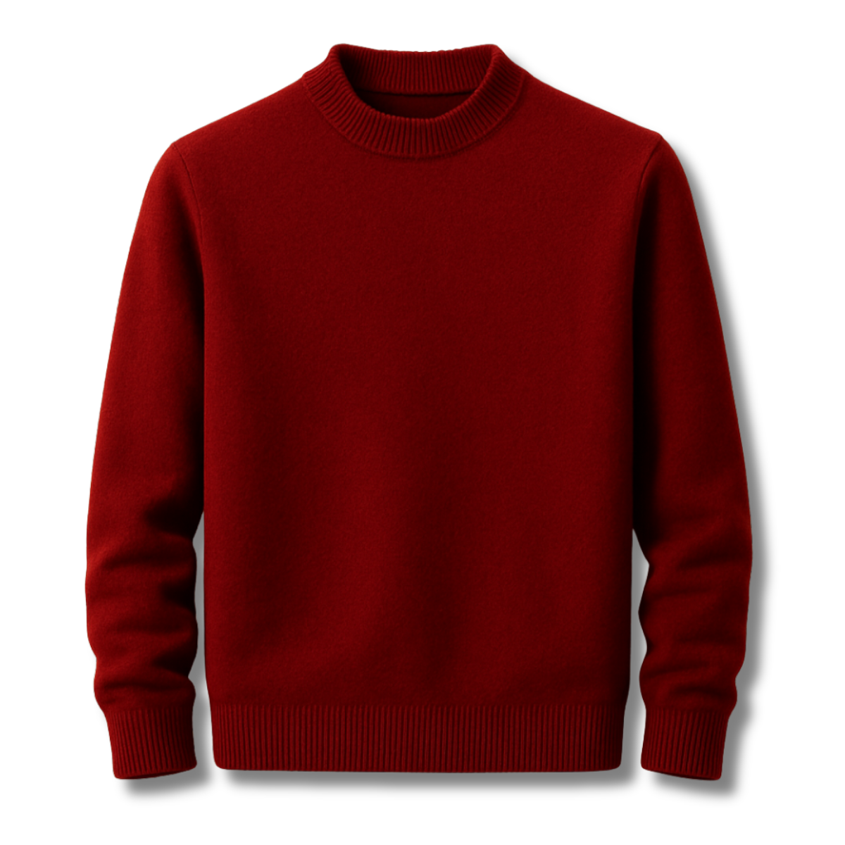 ROSSARELLO – Premium Sweter z Kaszmiru z Okrągłym Dekoltem